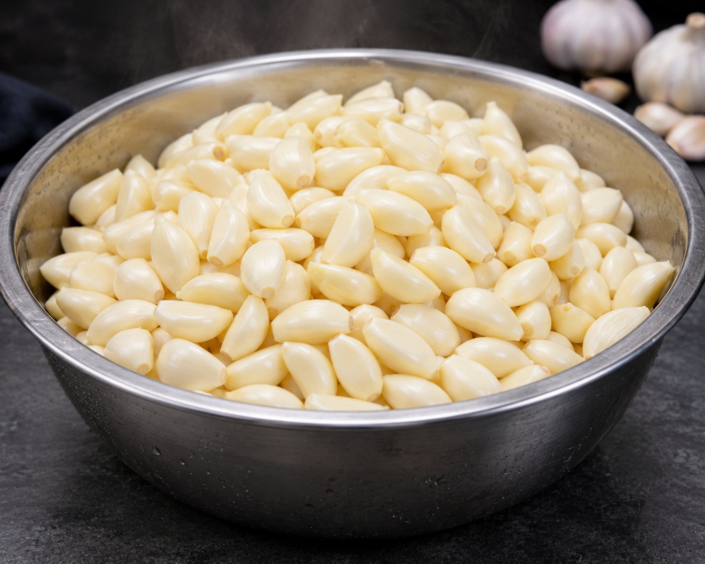 Peeled garlic